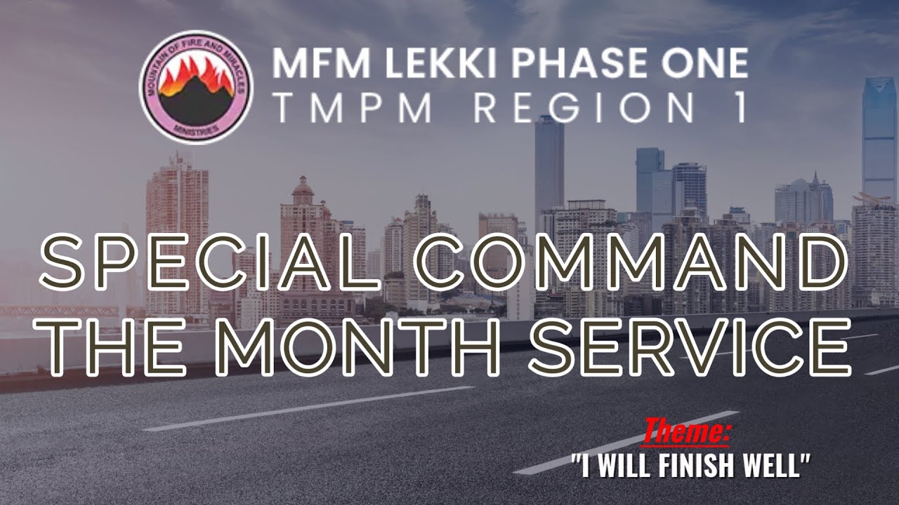MFM Lekki Phase 1 || Special Command The Month Service || December 1st ...
