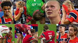 Emotional Norway Players Crying Badly After Loss England vs Norway Highlights Norske spillere gråter screenshot 1