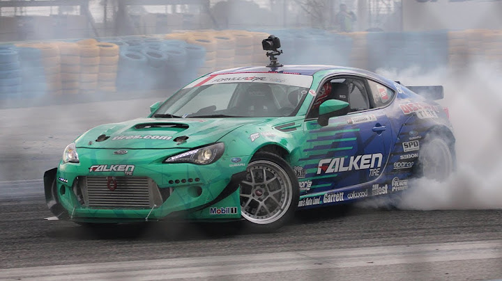 Dai Yoshihara's Falken Tire Subaru BRZ Formula Drift Car @ Homestead-Miami Speedway