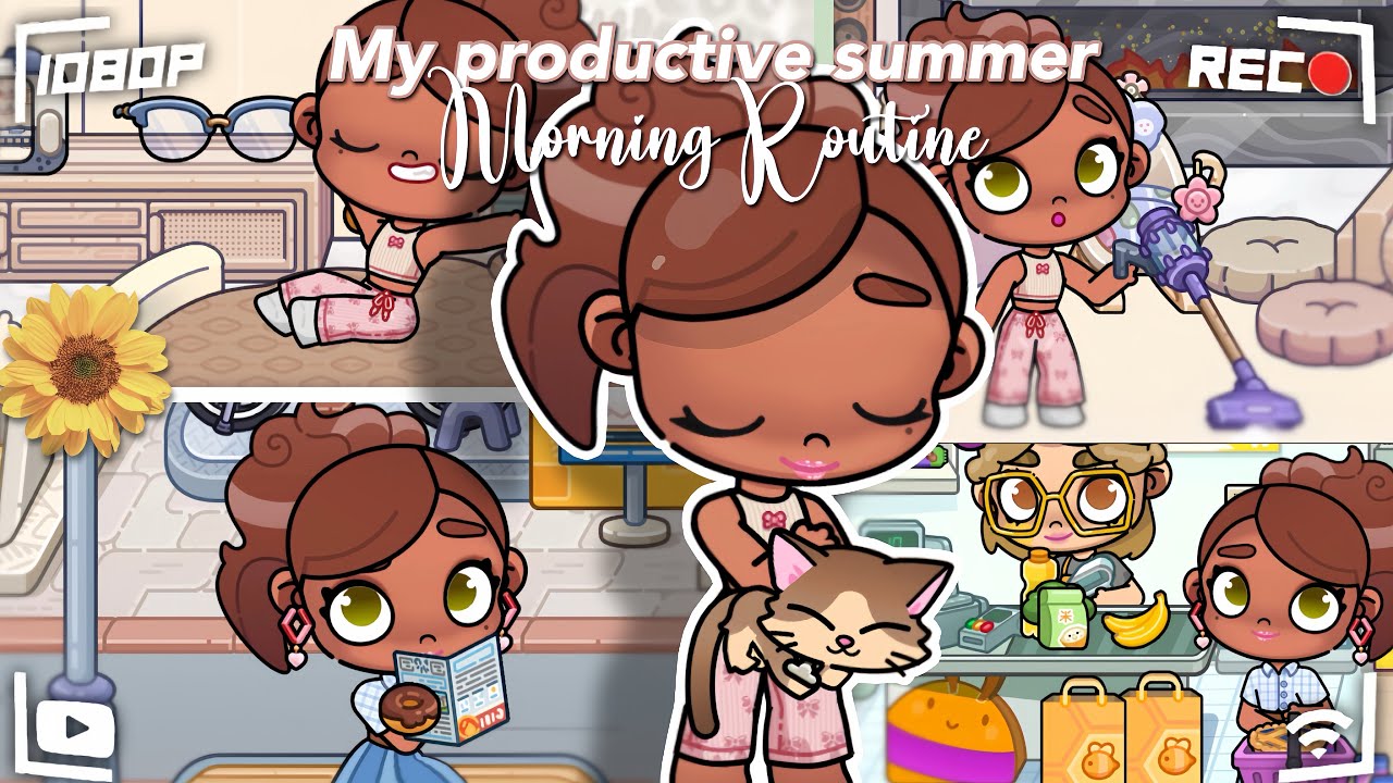 My summer Morning Routine||*VOICED*|| Avatar World🥞 - YouTube