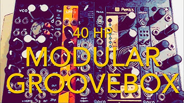 Acid modular groovebox: first patch.