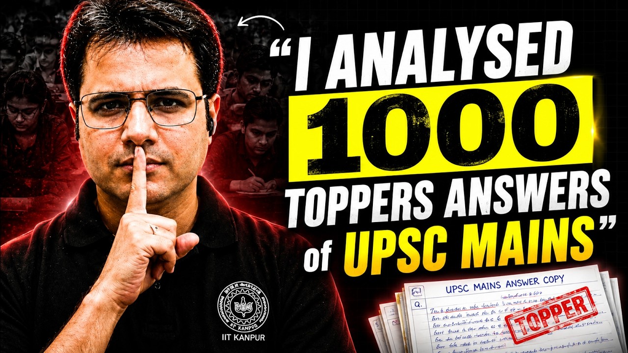 5 Secret Hacks to Get 850+ Marks in UPSC CSE Mains | I Analyze 1000 ...