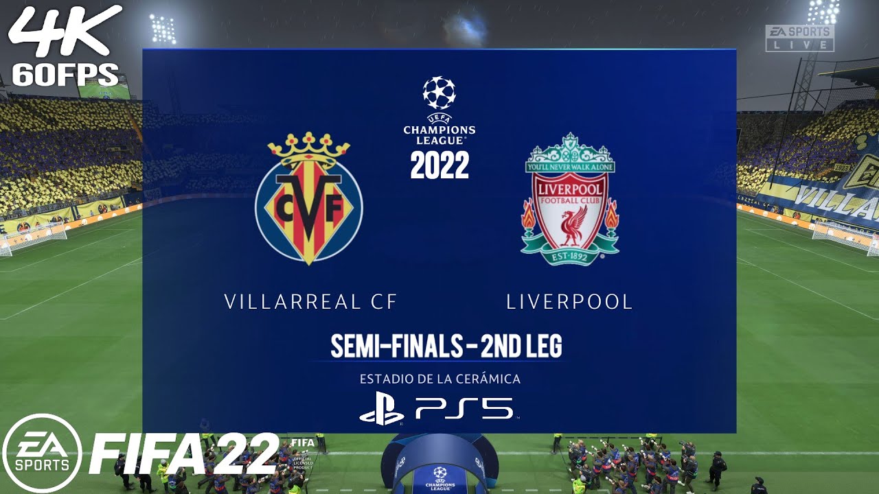 FIFA 22 UCL 22 Villarreal Vs