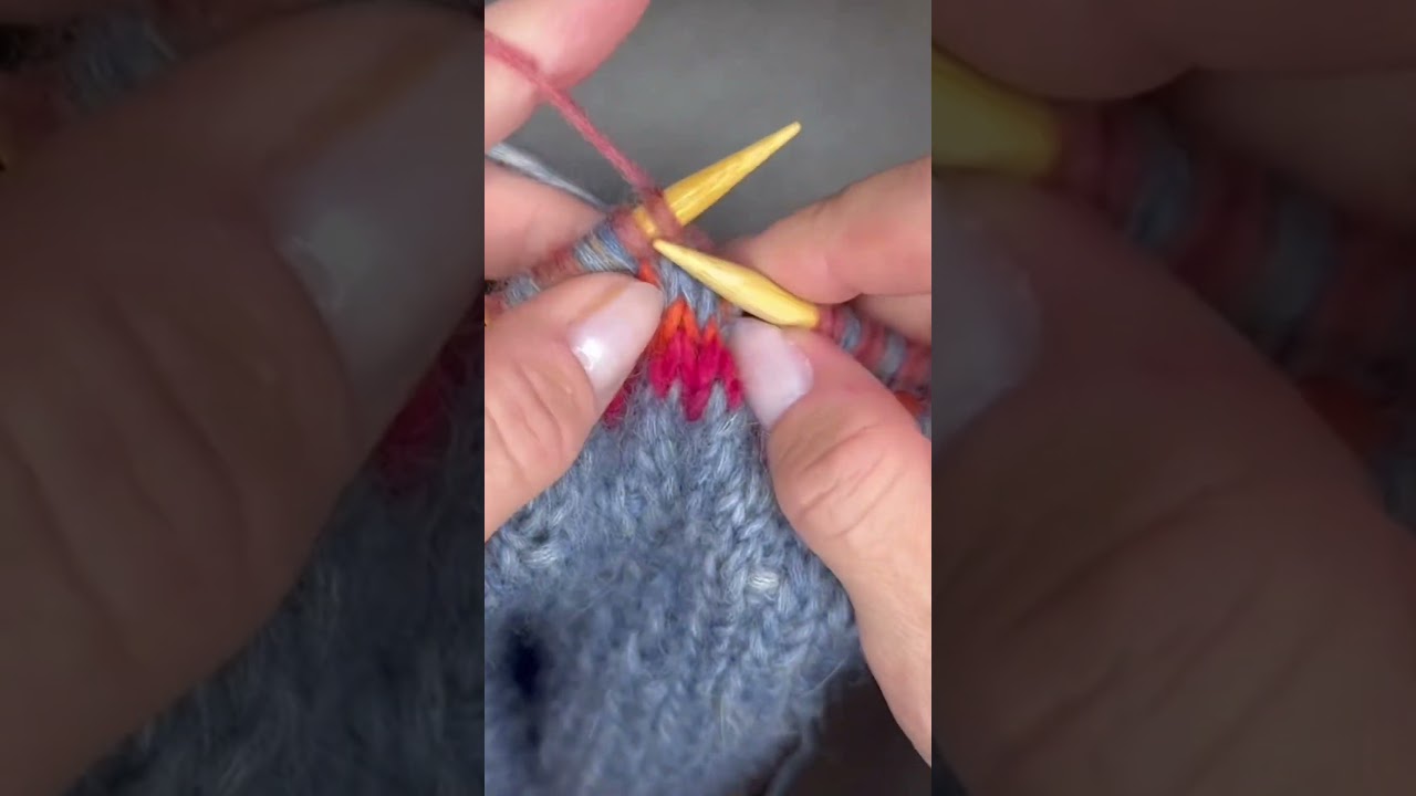 Rundpasse/Norweger Pullover 