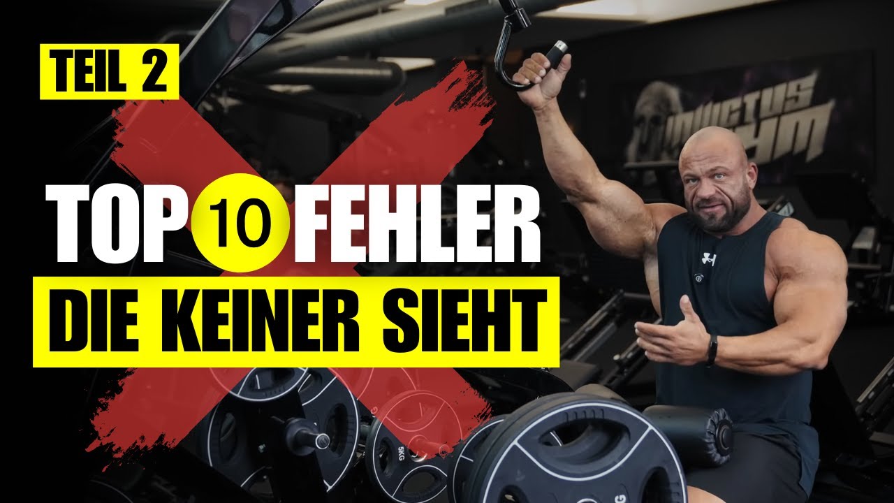 TOP Trainingsfehler Teil 2 – Diese Details zerstören deinen Fortschritt