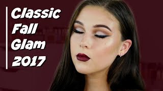 CLASSIC FALL GLAM MAKEUP TUTORIAL USING MORPHE 35O PALETTE