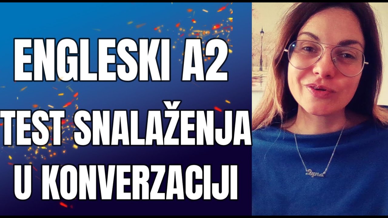 ENGLESKI ZA SVAKOGA -TEST POZNAVANJA  KRATKIH, KORISNIH REČENICA NA ENGLESKOM