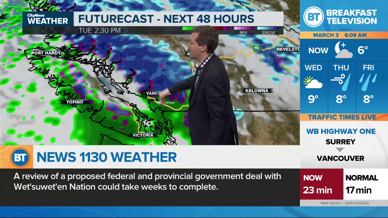 Rain on the way - YouTube