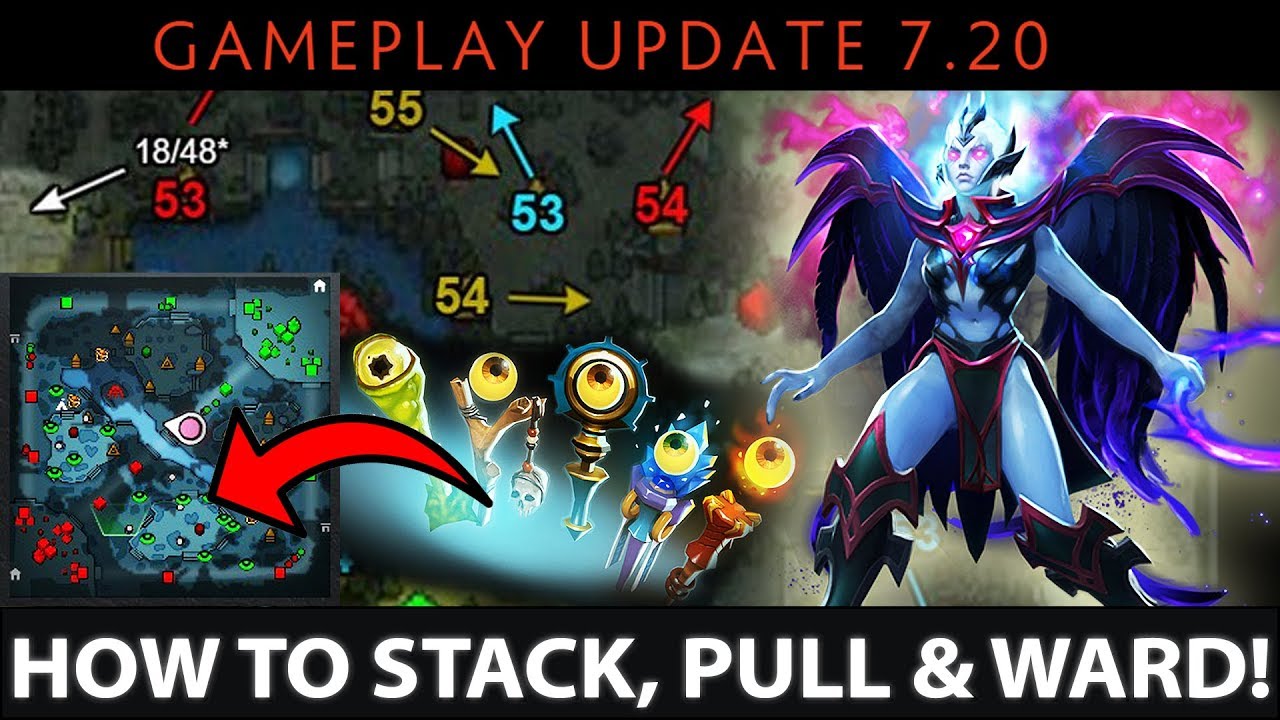 All Timings How To Stack Pull Ward In 7 20 Dota 2 New Patch