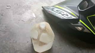 Coolant flush and refill on versys x 300. Replacing my coolant with engine ice.