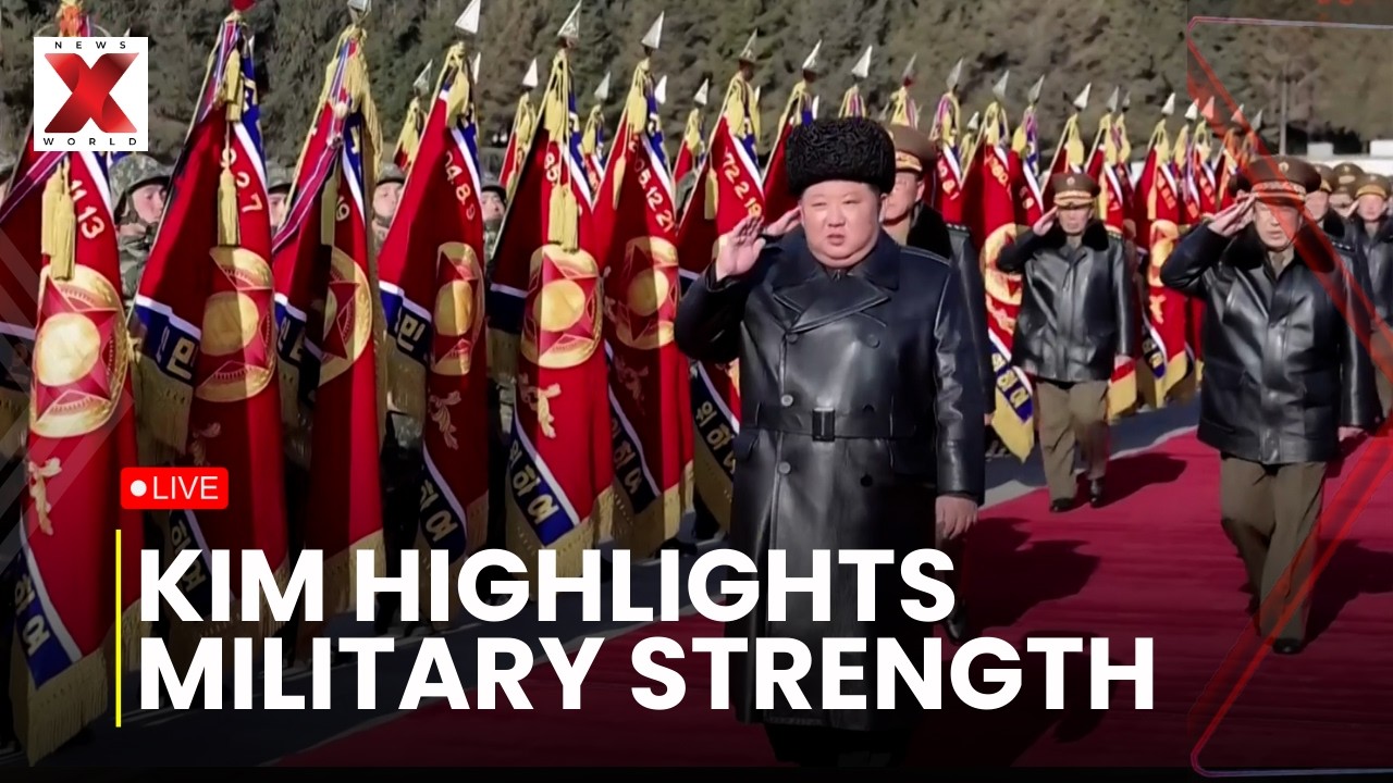 North Korea Military Live: Kim Jong Un highlights defense strength on holiday | NewsX World