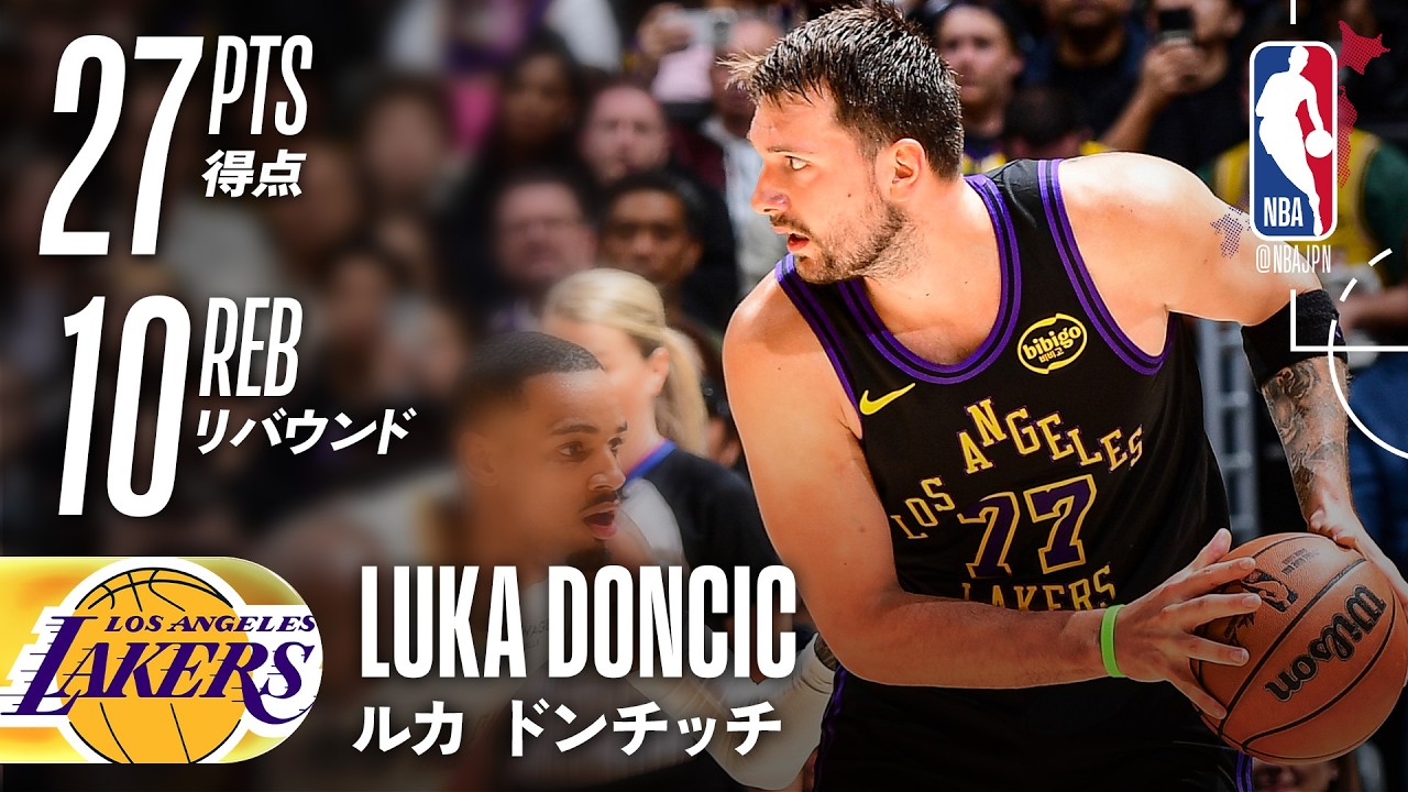 [Дабл-дабл✌️] Лука Дончич набрал 27 очков💫