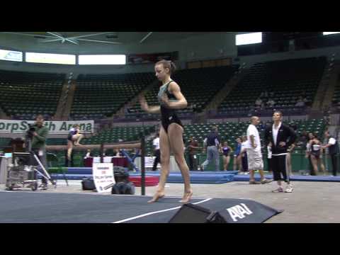 Shirley Bradley Gymnastics College recruiting Vide...