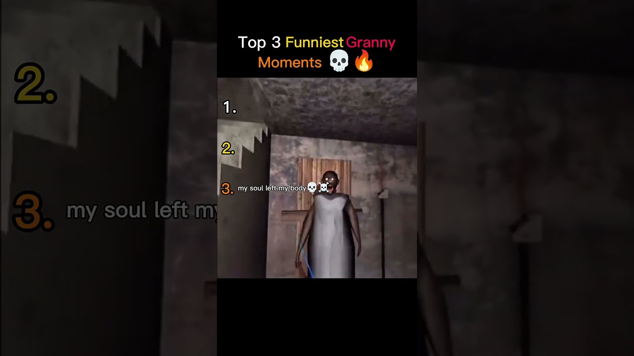 Top 3 Funniest Granny Moments Shorts Funny Brainrot