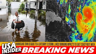 Hurricane Erin Weakens to Cat 3 but East Coast at Risk 🌊