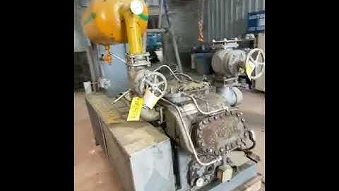 Genemco- Vilter Belt Drive Reciprocating Compressor, Model A12K-456B - 100 HP