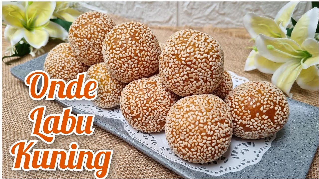 Labu dibikin Onde ternyata enak , sampai besok masih lembut