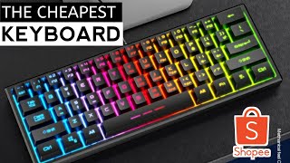 Cheapest Keyboard in Shopee #shorts