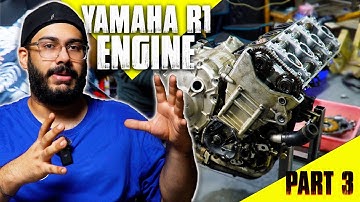 YAMAHA R1 COMPLETE ENGINE OPEN | ULTIMATE R1 BUILD | SIMRAN KING