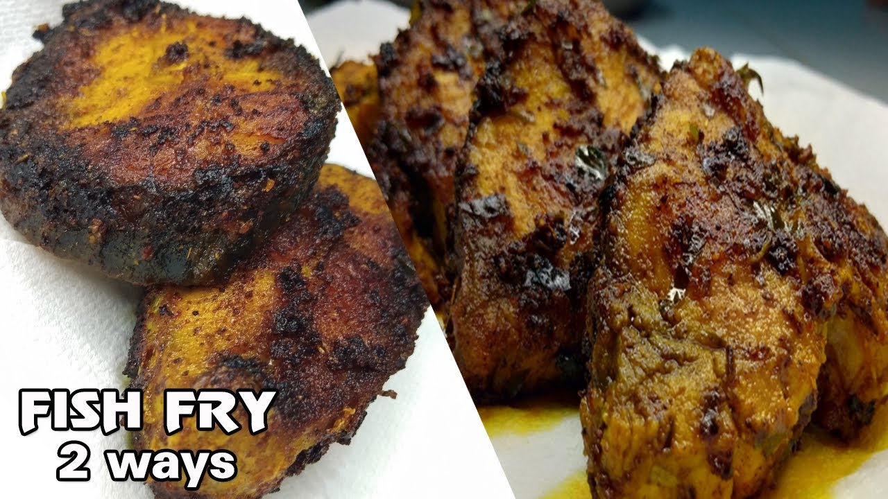 Fish Fry Recipe | Fish fry 2 ways | Masala fish fry | Rohu fish fry ...