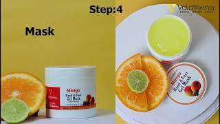 Volamena Whitening & De tan Mango hand & foot Care kit 400 ml screenshot 3
