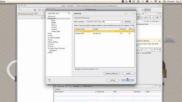 Android Application Development Tutorial   4 creating and Setting up an Android Project