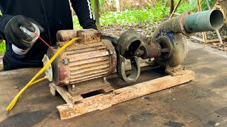 A Talented Mechanical Engineer Restores The Water Pump System For The People / Restoration Projects