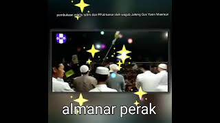 pembukaan majlis ta'lim dan ponpes almanar perak sarang oleh wagub Jateng Gus yasin Maemun zubair