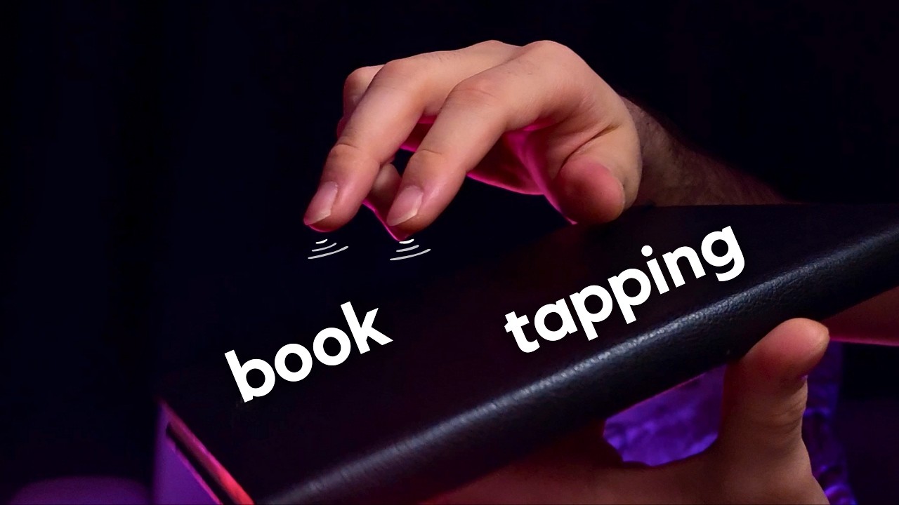 THIS Book Tapping is JUST PERFECT! | NO TALKING