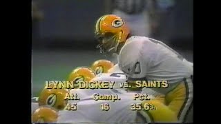 1977 NFL Wk1 Green Bay Packers @ New Orleans Saints; CBS