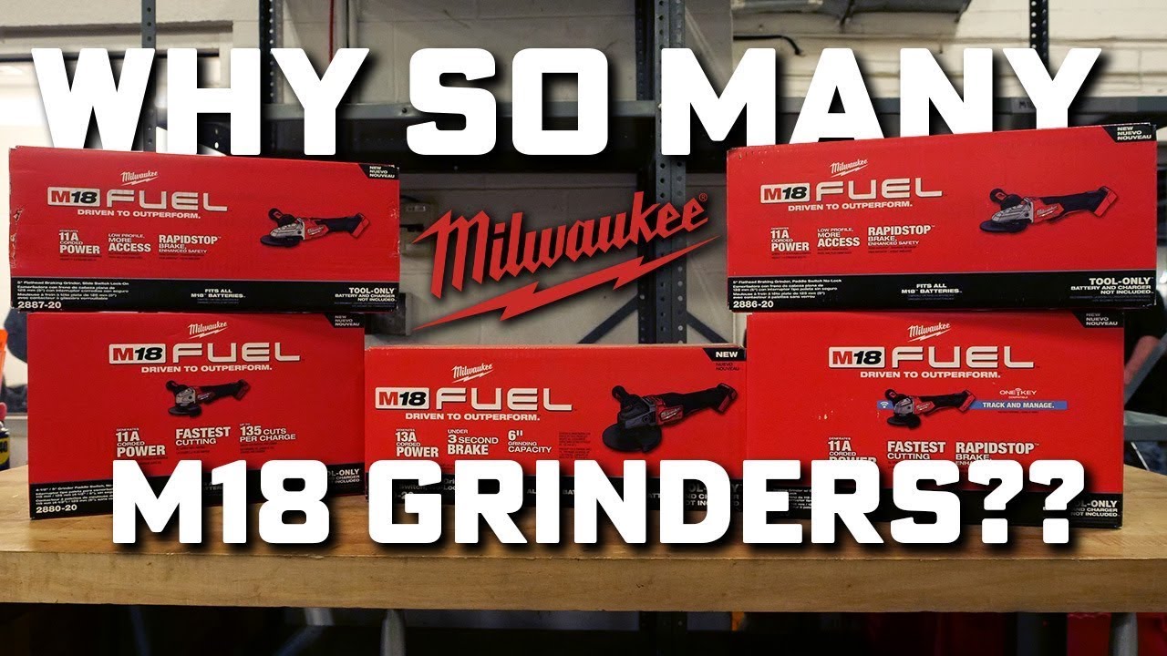 Milwaukee 2880-20 M18 FUEL 4-1/2 inch Angle Grinder