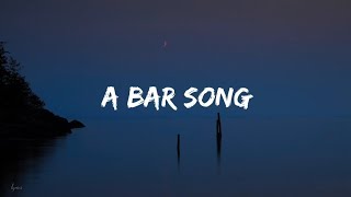 Shaboozey - A Bar Song (tipsy) Lyric Video