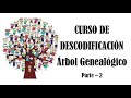 CURSO DE DESCODIFICACIÓN - Árbol genealógico  Parte 2