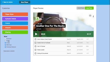 Buzzsprout - Custom Podcast Player