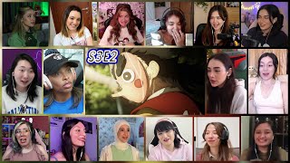 Demon Slayer Season 3 Episode 2 Girls Reaction Mashup | Swordsmith Village Arc Ep 2