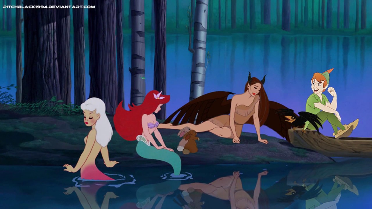 Pocahontas as Maleficent