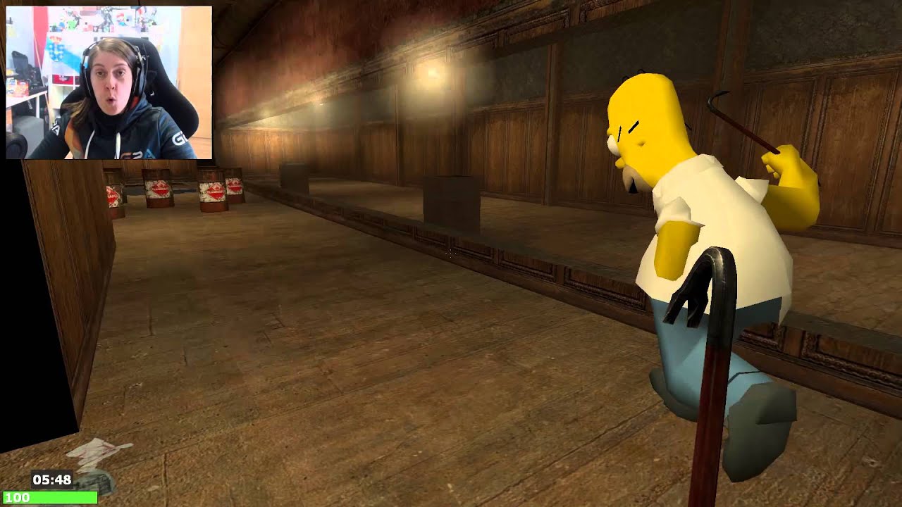 LA DAMA DEL LAGO | DEATH RUN Garrys Mod | C/ Luh, Gona y Macu