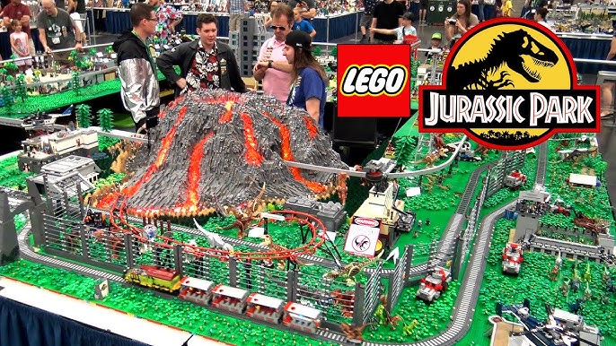 LEGO Jurassic World 76964 Dinosaur Fossils: T.Rex Skull Speed Build #l