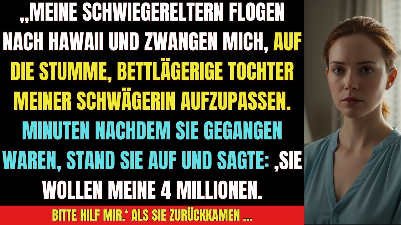 „Sie sagten, Hannah sei stumm – doch dann sprach sie die Worte, die ALLES veränderten!“