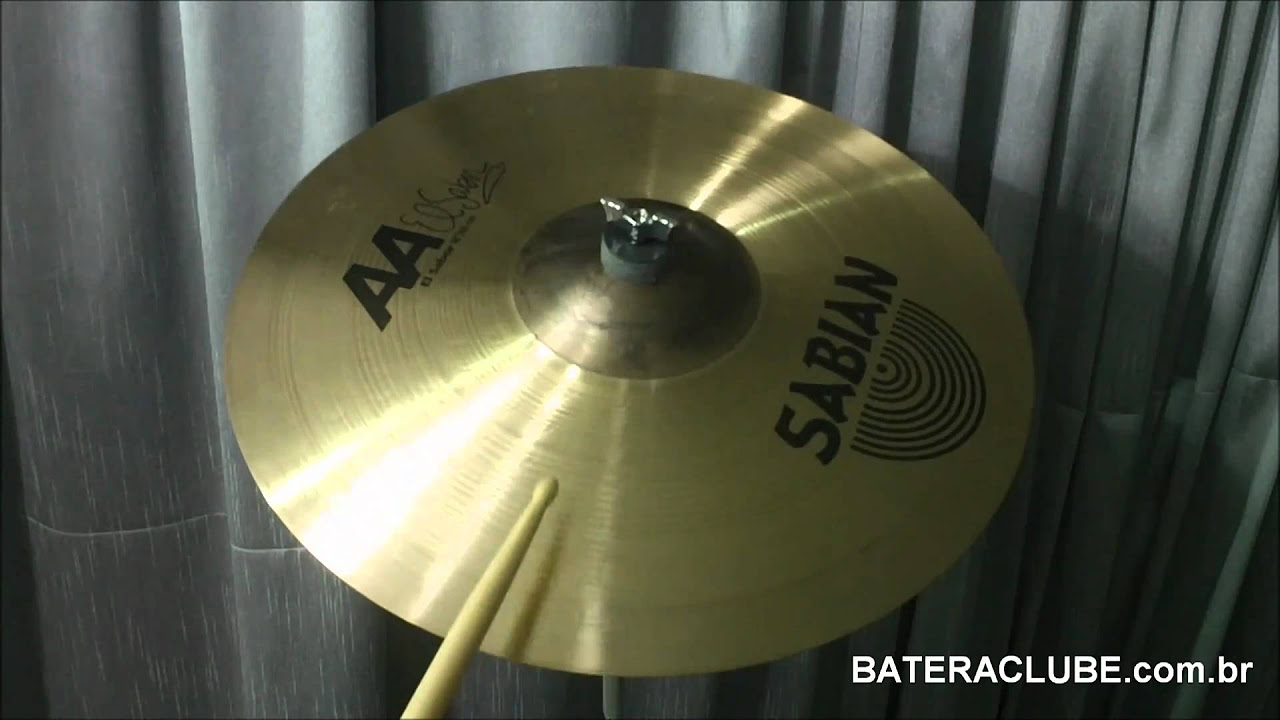 セイビアン (SABIAN) HH Medium Thin Crash 16 18 インチ - YouTube