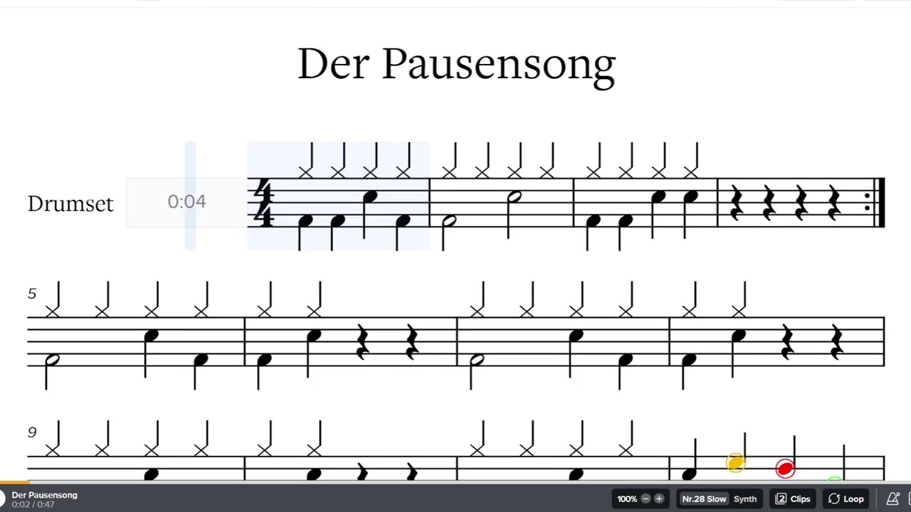 Der Pausen Song