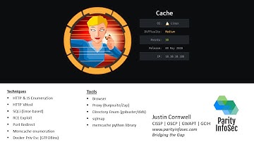 HackTheBox ~ Cache Walkthrough