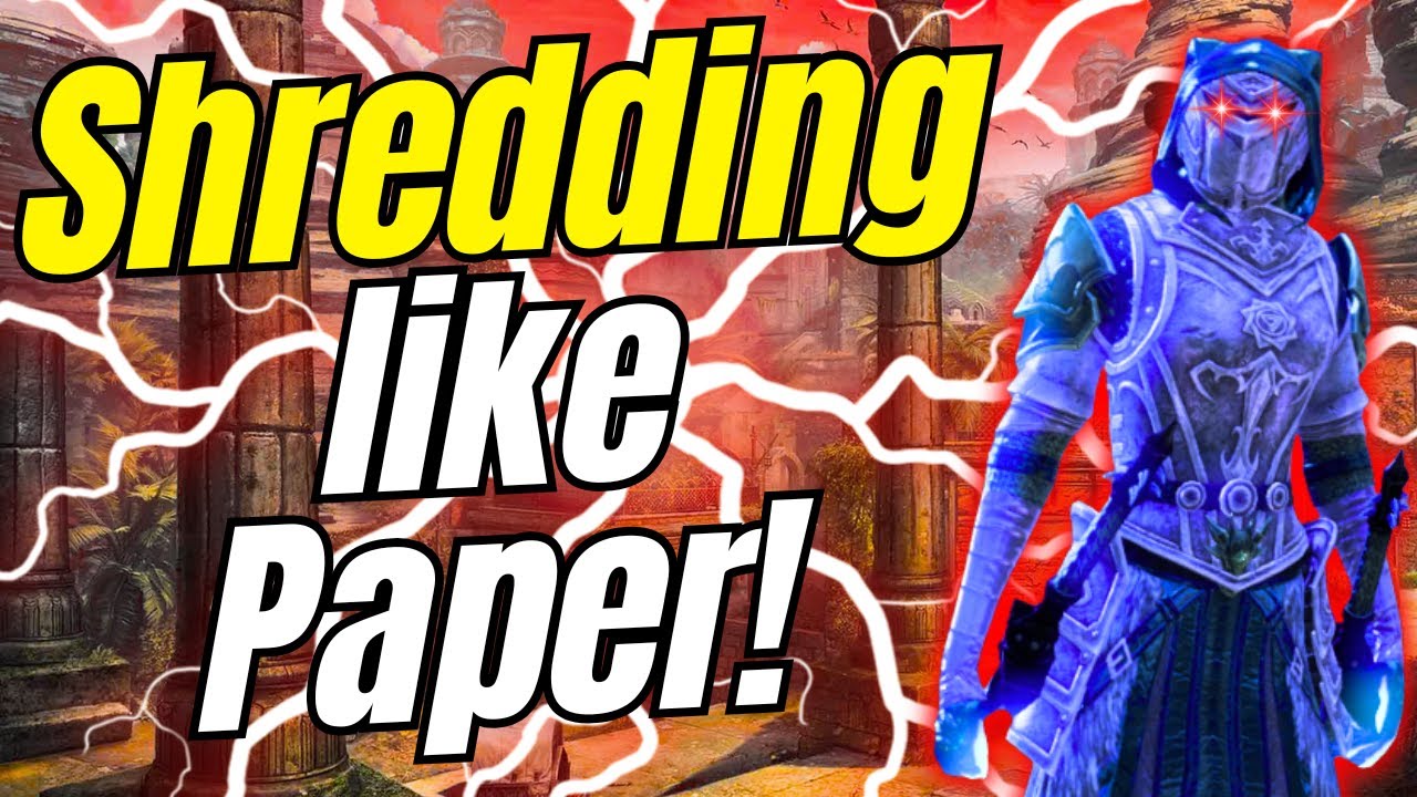 ESO PvP — Уничтожаем врага СЛИШКОМ БЫСТРО — [Бои на полях сражений]