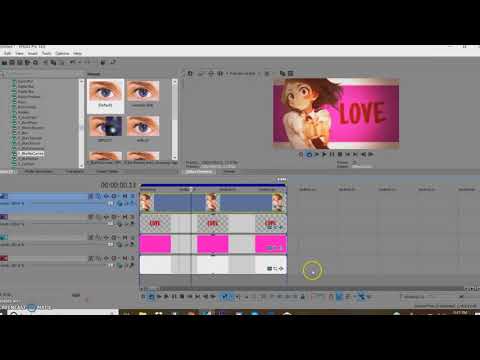 ( SV ) Simple Text Effect  || Sony Vegas Tutorial