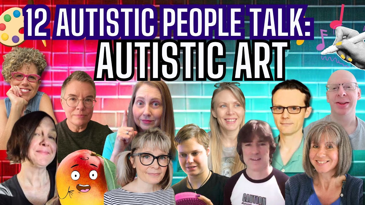 Autistic Art and the Importance for Autistic Adults! | Autism Creator Collab May