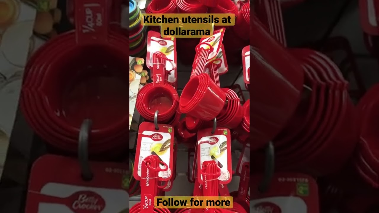 Kitchen utensils at dollarama- Montreal Quebec Canada