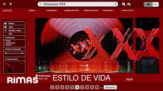 Amenazzy - Estilo De Vida (Visualizer) | XXX by Amenazzy 658,971 views 8 months ago 3 minutes, 7 seconds