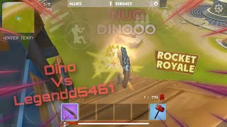 Dino nug Vs Legendd5461 | Rocket Royale