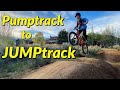 Building our Backyard Pumptrack into a Jumptrack!