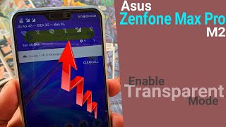 Asus Zenfone Max Pro M2 Transparent Notification Panel + Themes screenshot 4